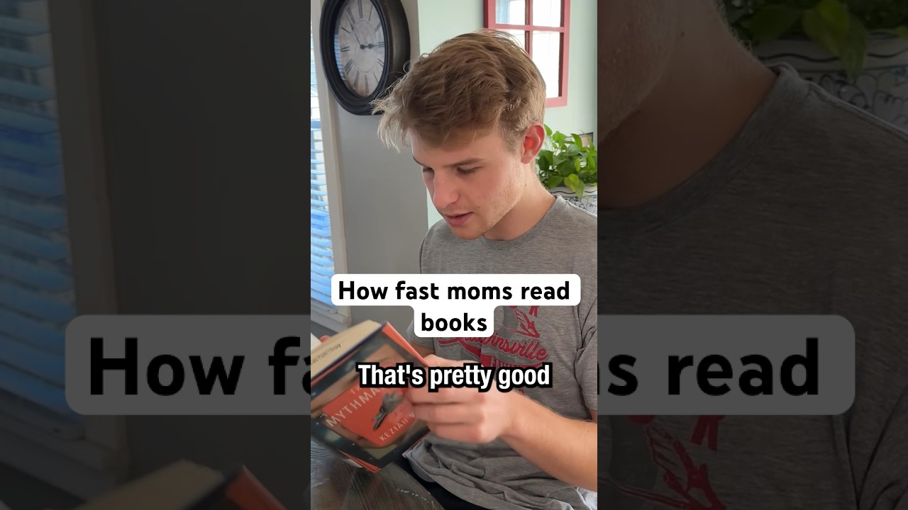 How Quickly Moms Read Books