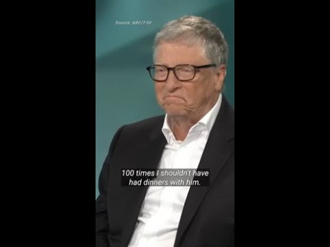 Bill Gates regrets spending time with sexual predator Jeffrey Epstein