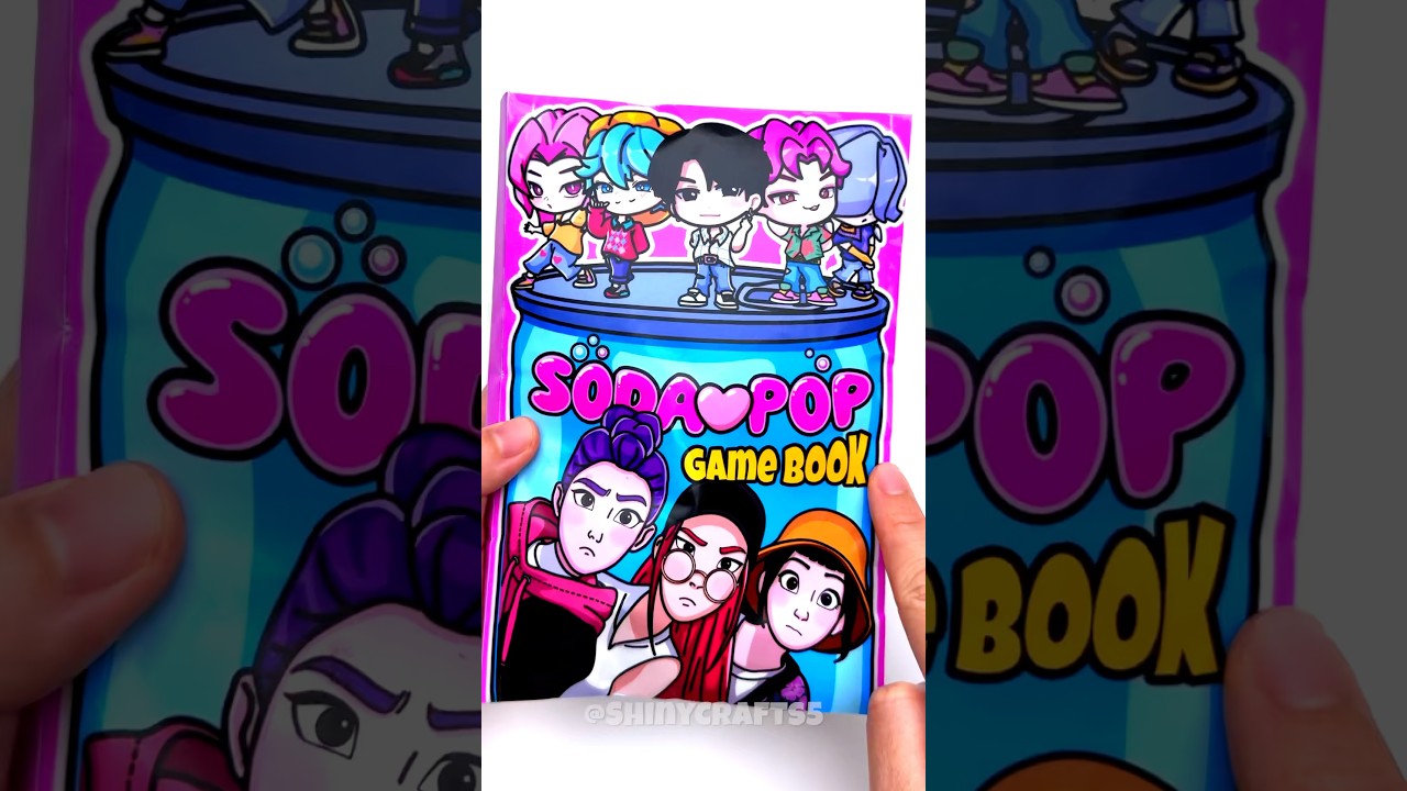 KPop Demon Hunters Game Book | Saja Boys & More 🎮