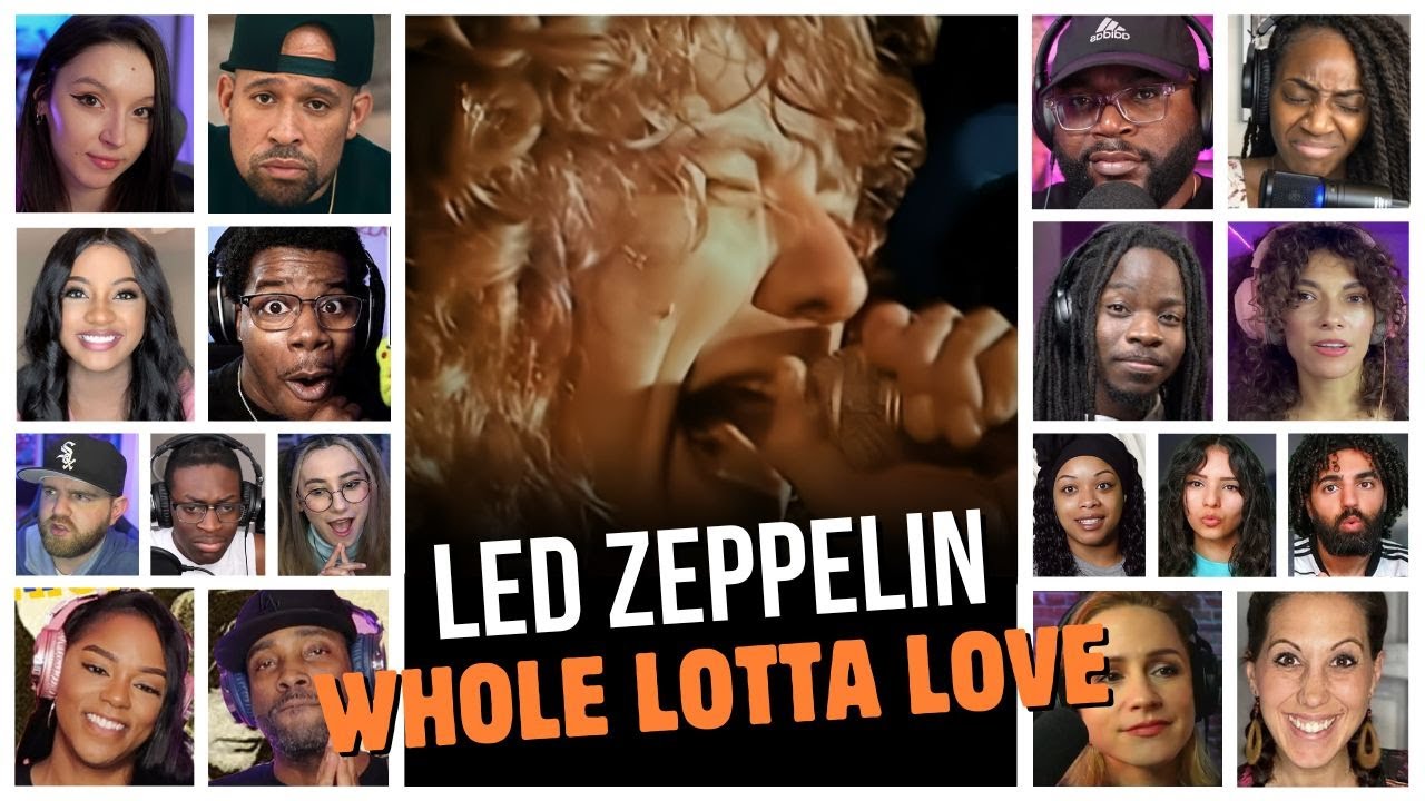 Epic Led Zeppelin - Whole Lotta Love Reaction Compilation 🎸