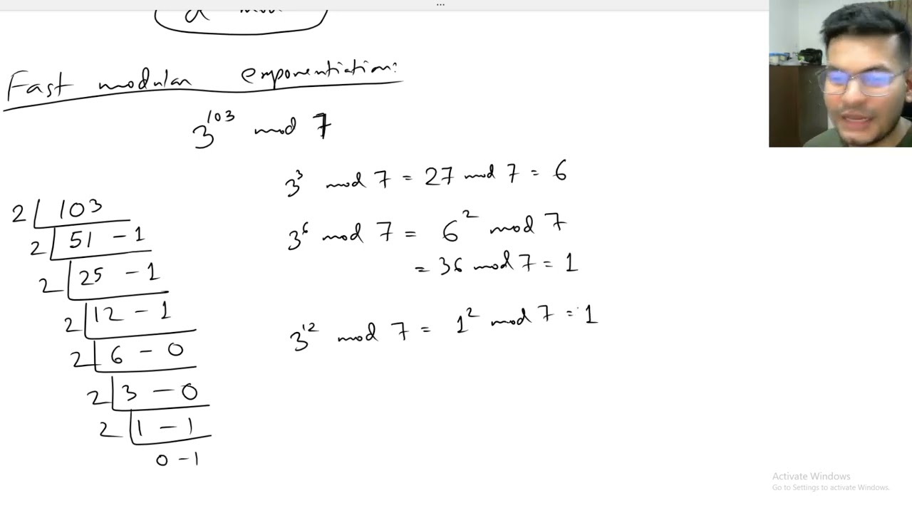 Number Theory (5) | Fast Modular Exponentiation