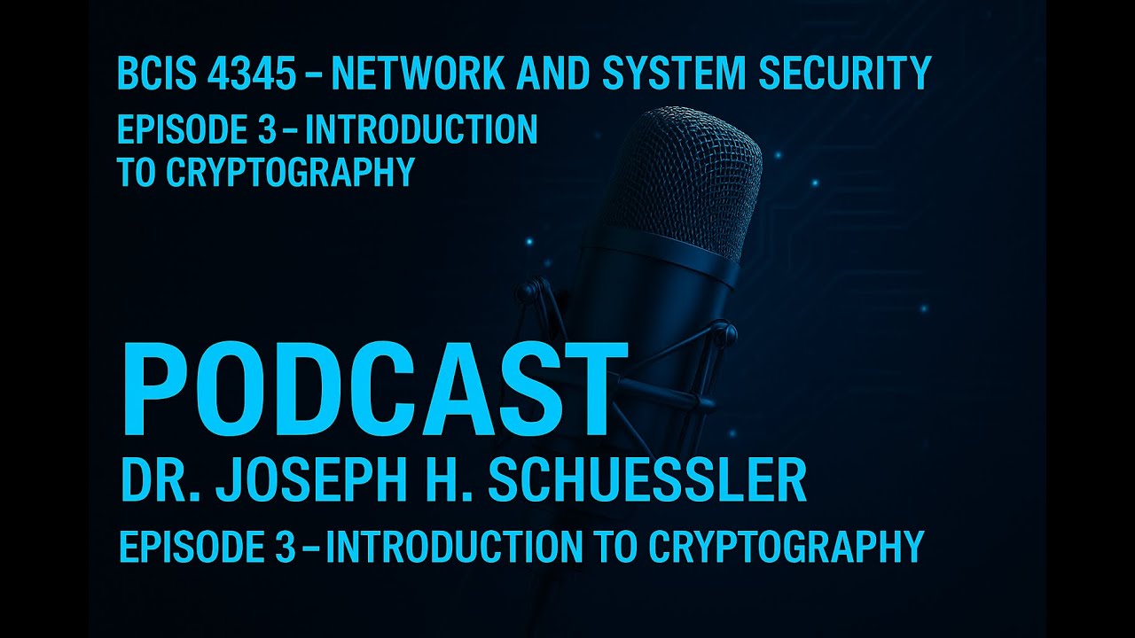Cryptography Essentials: Hashing, Encryption & Quantum Risks 🔐 | BCIS 4345 Episode 3