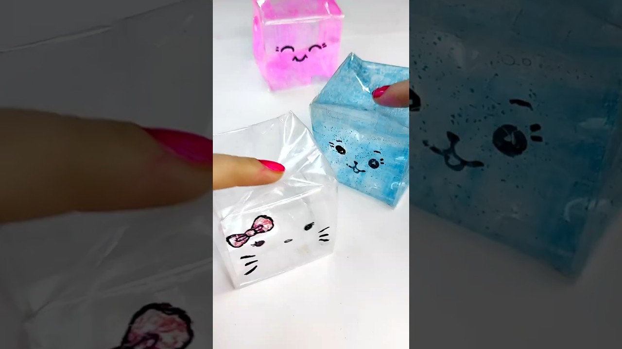 Cute DIY tape squishy!? ✨ #squishy #fidget #diy #craft #shorts