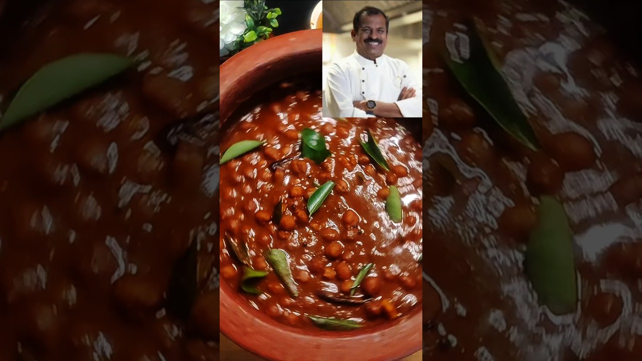 Traditional Chef Pillai's Delicious Kadala Curry Recipe 🍲