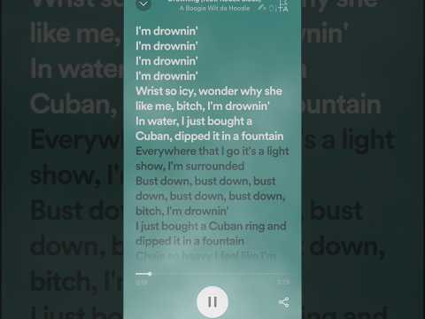 A Boogie Wit da Hoodie - Drowning #lyrics #drowning #aboogiewitdahoodie