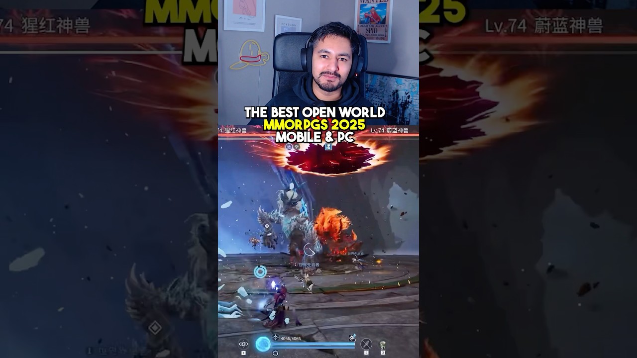 TOP 3 Top 3 Free Open World MMORPGs of 2025 for PC & Mobile