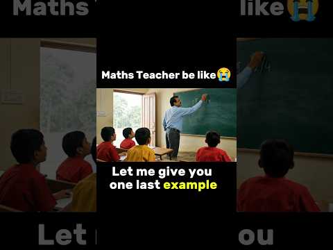 Maths teacher doesn't care about floods 😭😭 #shorts #ytshorts #maths