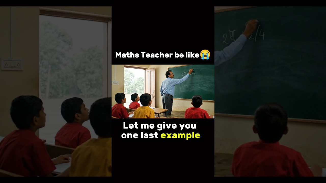 Maths Teacher's Dedication During Floods