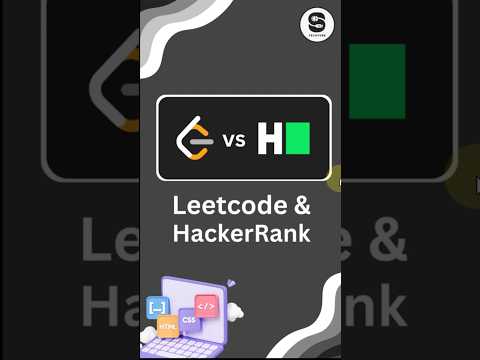 Leetcode Vs HackerRank  Guide in 60 sec | #leetcode  #hackerrank #datastructureandalgorithms