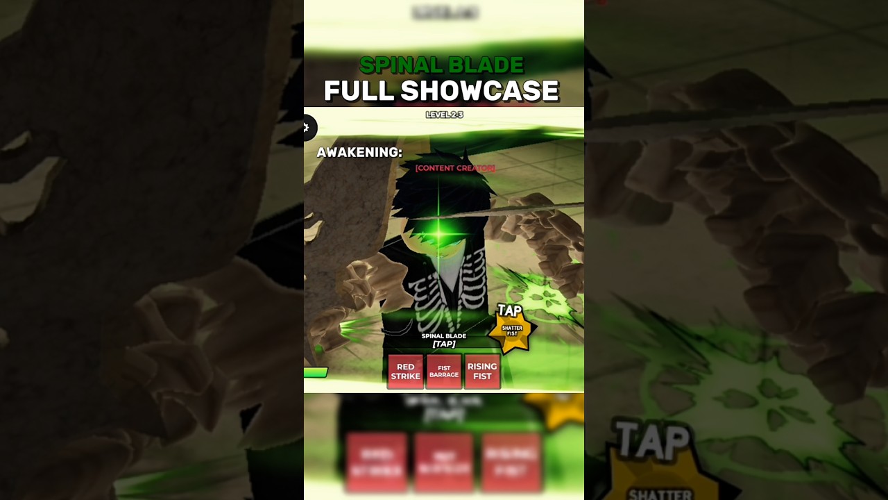 Spinal Blade Showcase | Hunty Zombie ⚔️