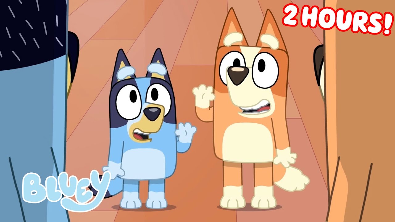 Enjoy All 3 Seasons of Bluey Full Episodes 💙 | Unicorse, Pass the Parcel & More!