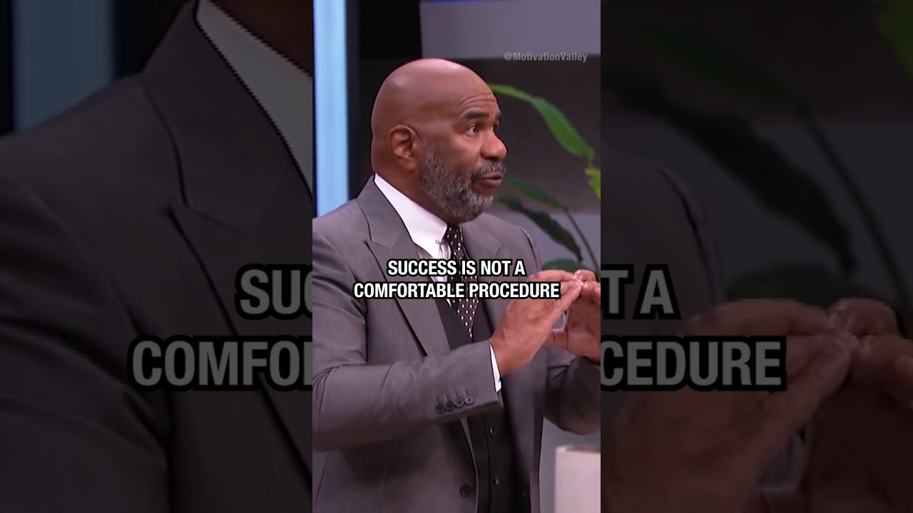Steve Harvey's Powerful Motivation: Success Requires Discomfort πͺ