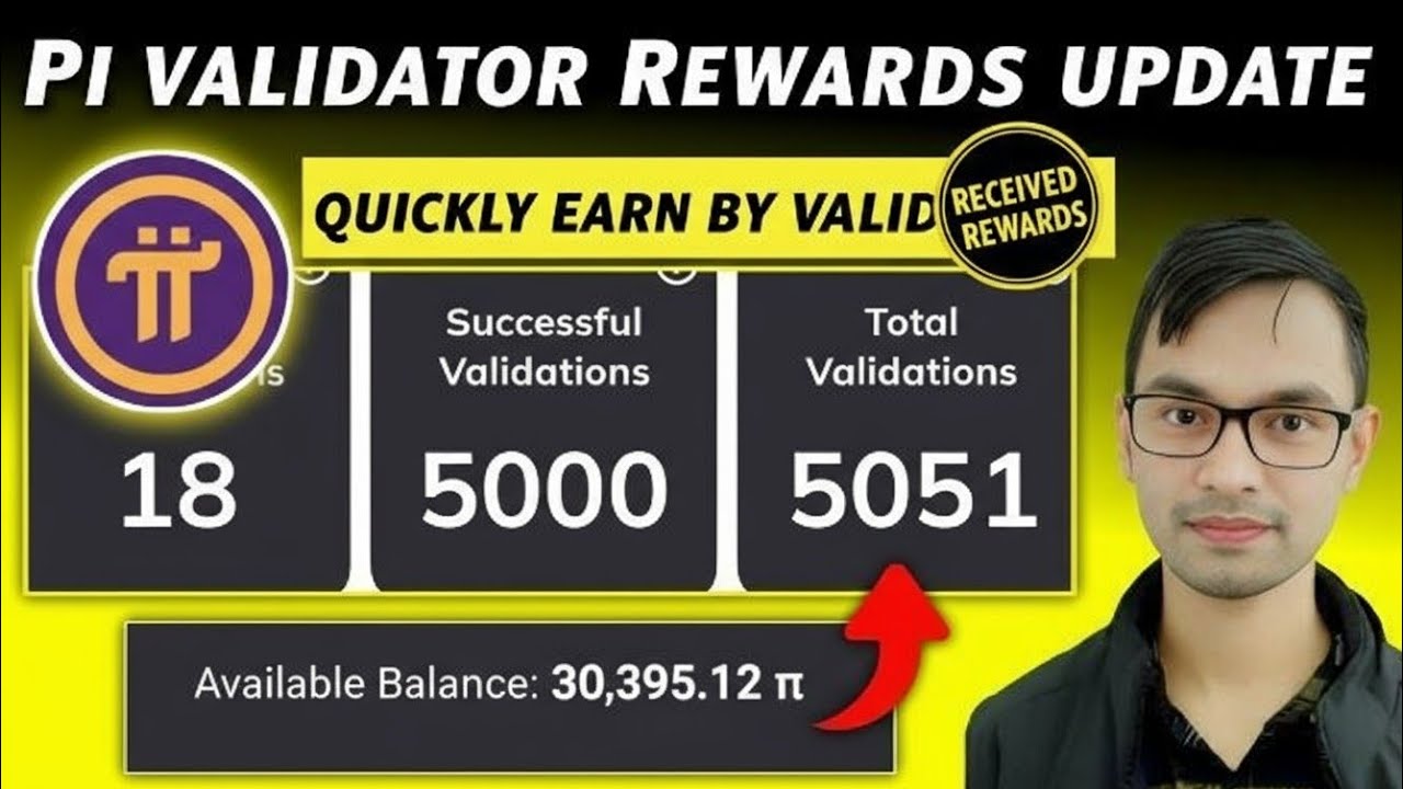 Pi Network Validator Rewards||Pi Network New Update Today||Pi Network Validator Rewards kab Milega