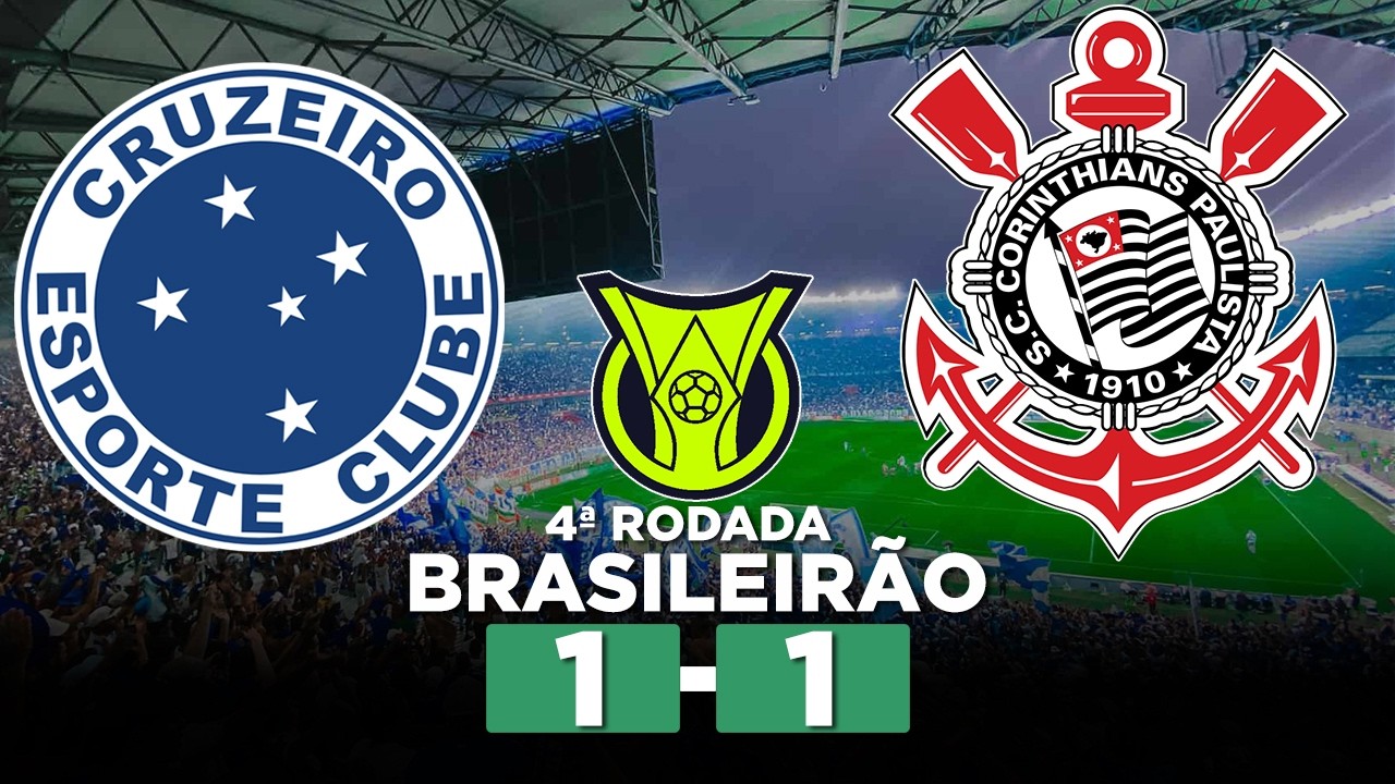SOB OLHARES DE ANCELOTTI, CORINTHIANS ARRANCA EMPATE COM O CRUZEIRO! CRUZEIRO 1 x 1 CORINTHIANS