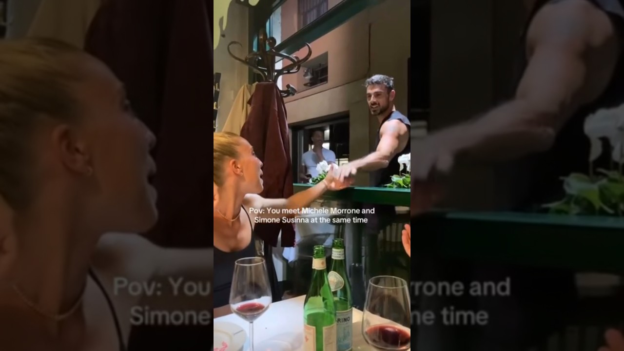 Michele Morrone & Simone Susinna Together ✨❤️