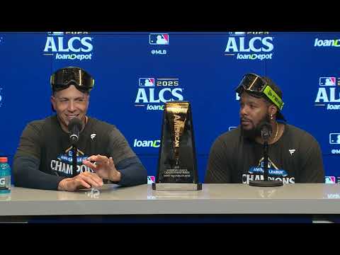 Blue Jays ALCS Post Game 7 Interviews - World Series Bound!