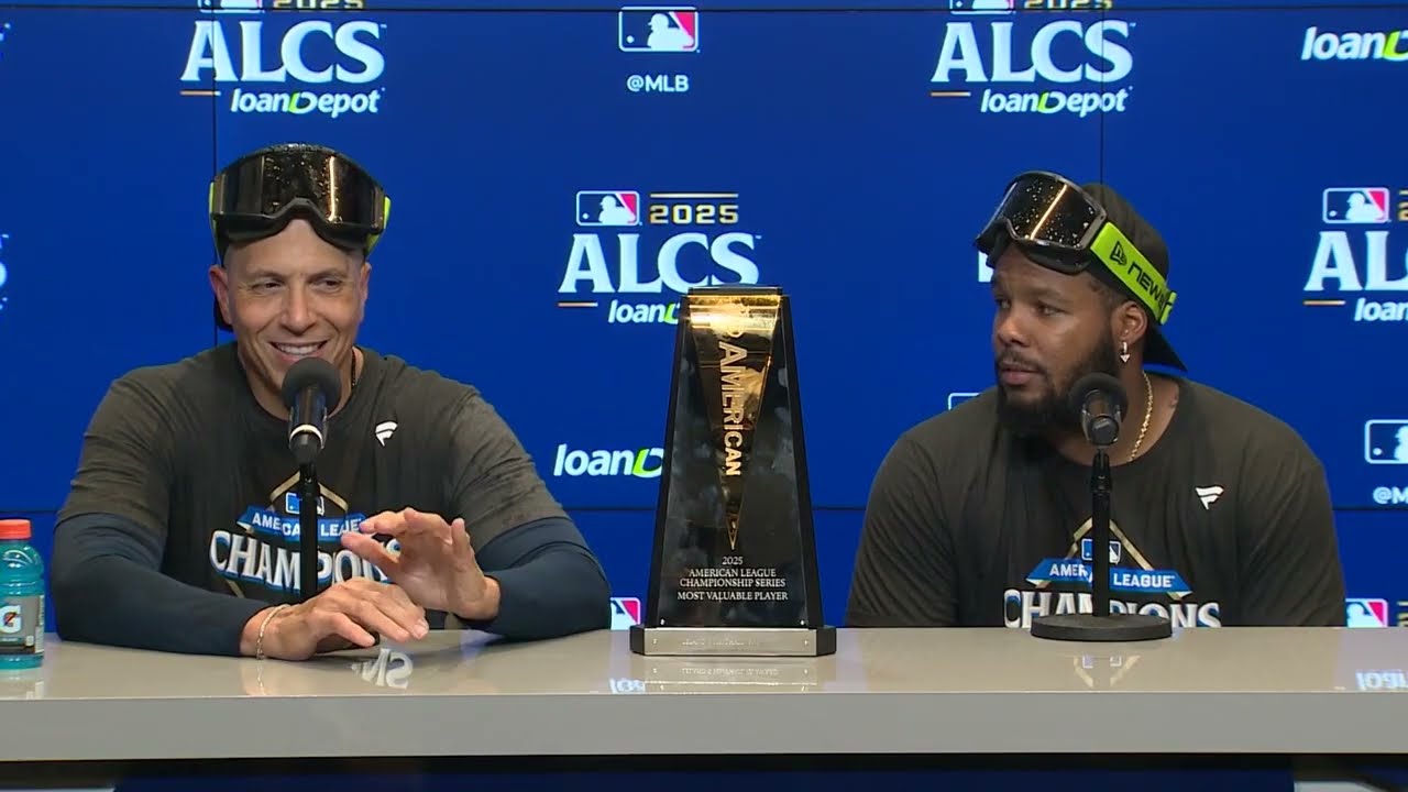 Blue Jays Celebrate ALCS Victory in Post-Game 7 Interviews – Heading to the World Series! 🏆