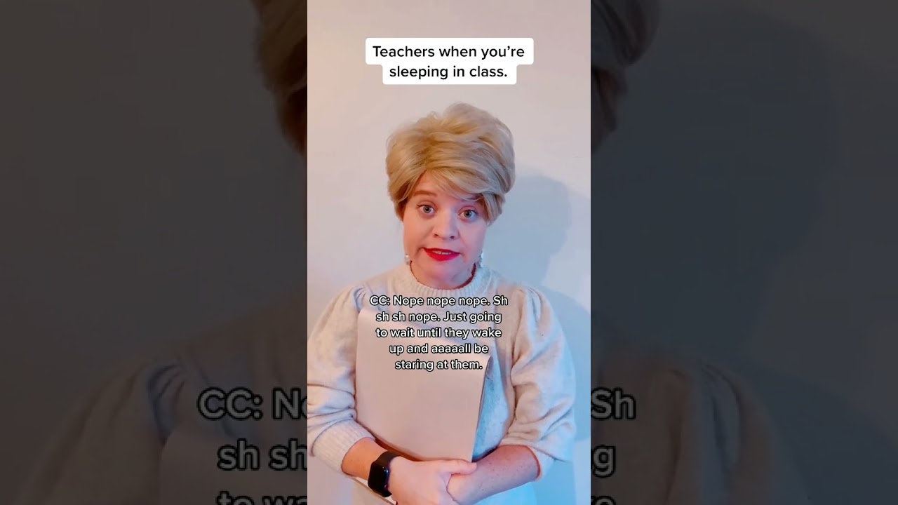 Teachers Catch You Sleeping in Class 😴