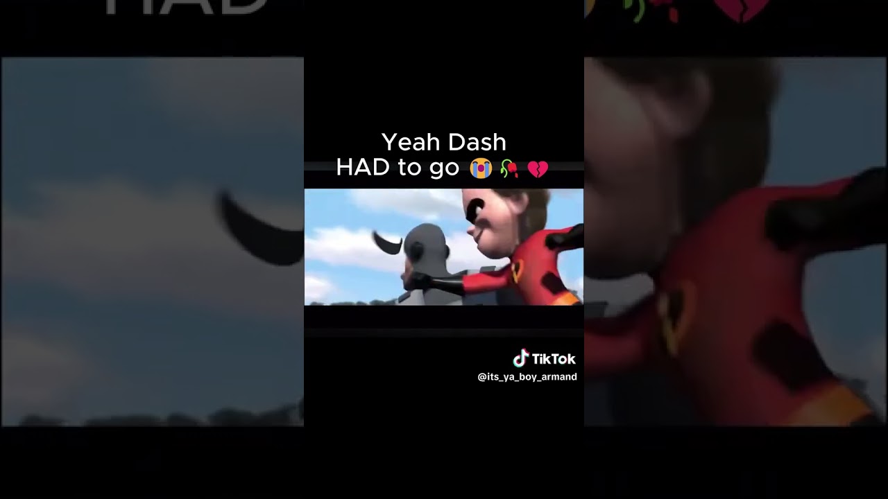Dash's Epic Exit! 😂 #Shorts #TheIncredibles #Memes