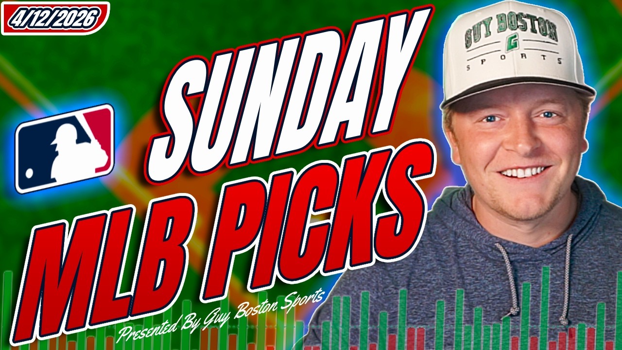 MLB Picks Today Sunday 4/12/2026 ⚾️