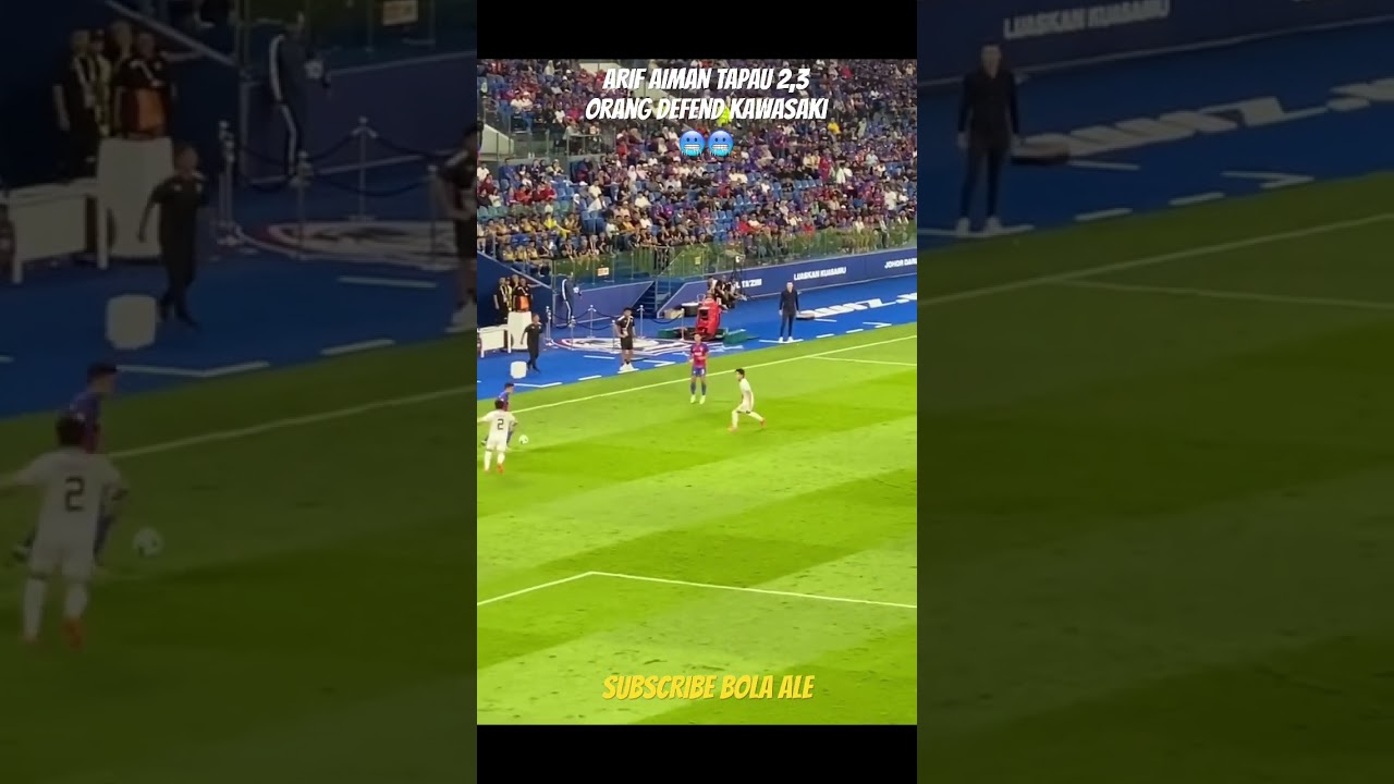 Arif Aiman's Amazing Defense for Kawasaki 🥶