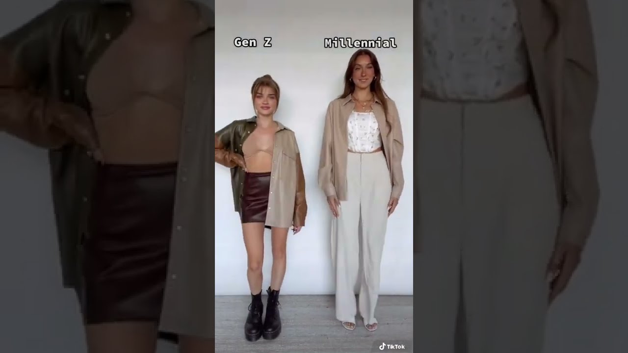 Gen Z vs Millennial Style Showdown ✨