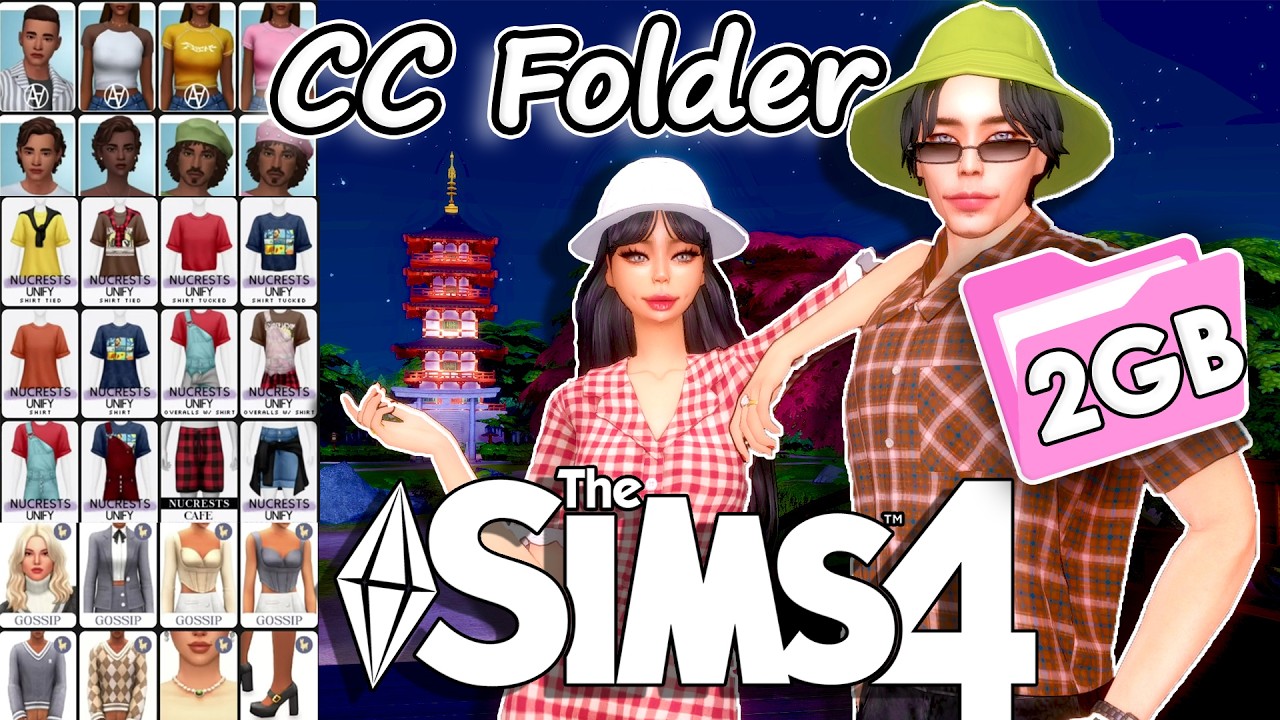 Maxis Match CC Folder for The Sims 4 (Clothes, Hairs, Shoes)