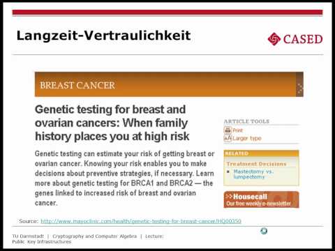 Prof. J. Buchmann (TU Darmstadt) -- Kryptographie für emergente Software 1/6