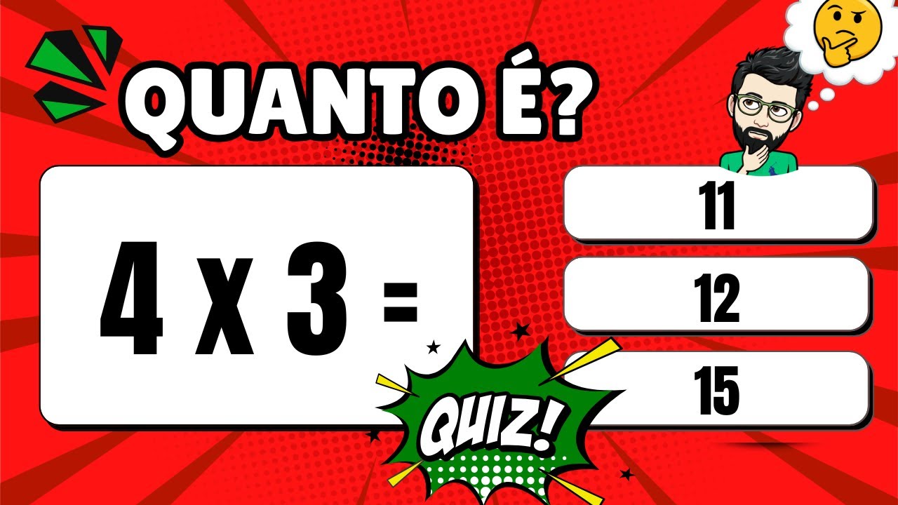 Desafie-se no Quiz da Tabuada! Você Consegue Acertar Todas as Perguntas? 🤔