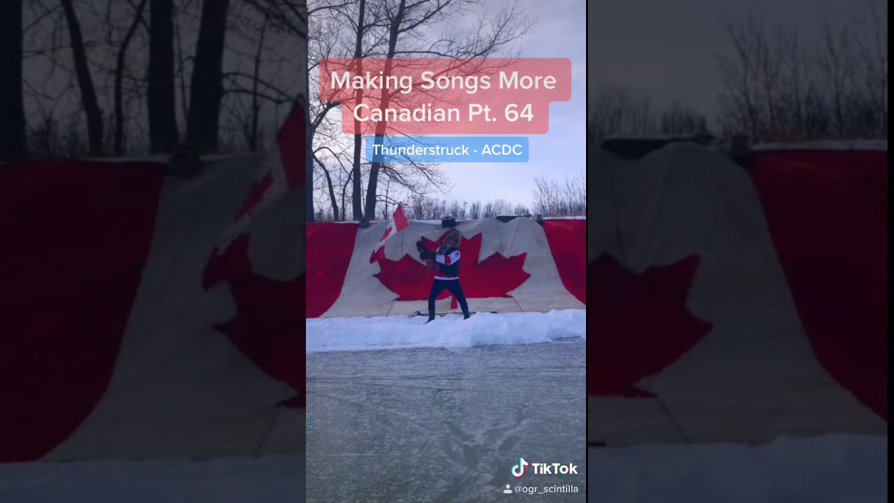 Thunderstruck Canadian Remix 🇨🇦