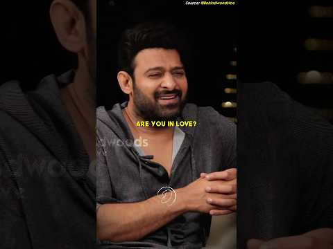 The Reason They call him Darling 😍 | Actor Prabhas about Relationships and Marriage | Rapidfire