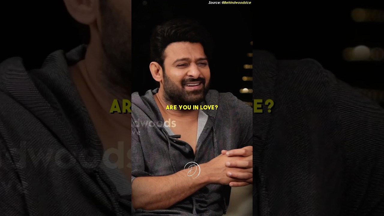 Why Prabhas is Called 'Darling' β€οΈ | Secrets About Love & Marriage in Rapidfire