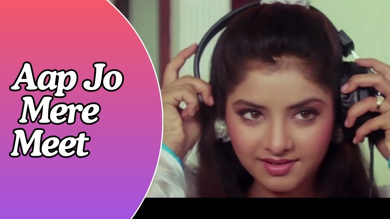 Aap Jo Mere Meet | Classic 90's Hit Song | Divya Bharti & Bappi Lahiri 🎶