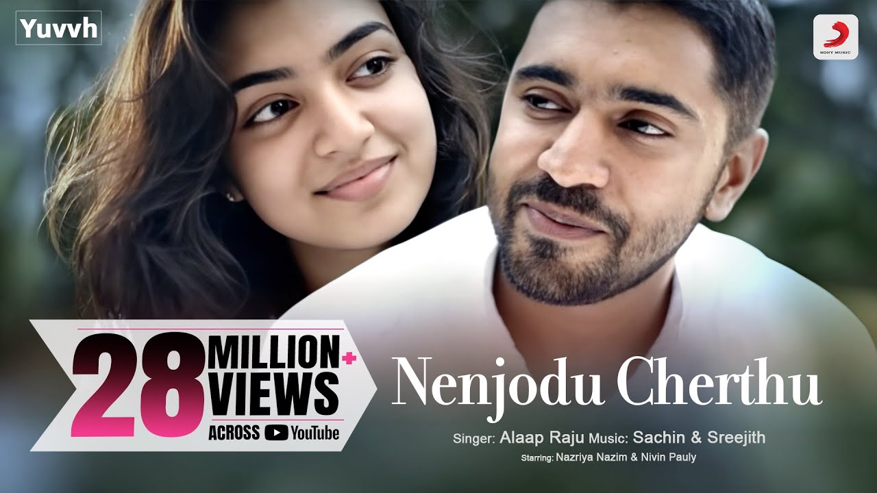 Nenjodu Cherthu Music Video | Yuvvh | Nivin & Nazriya 🎶