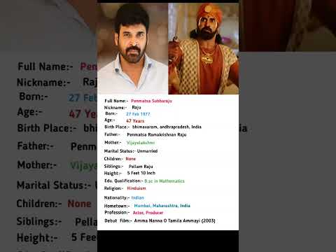 Penmatsa Subbaraju biography #shortvideo