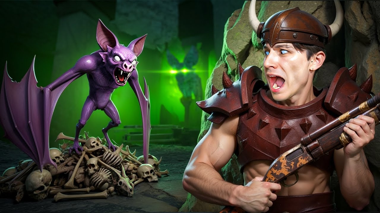 Летающая мышь хочет меня съесть! 99 ночей в пещере 🕷️