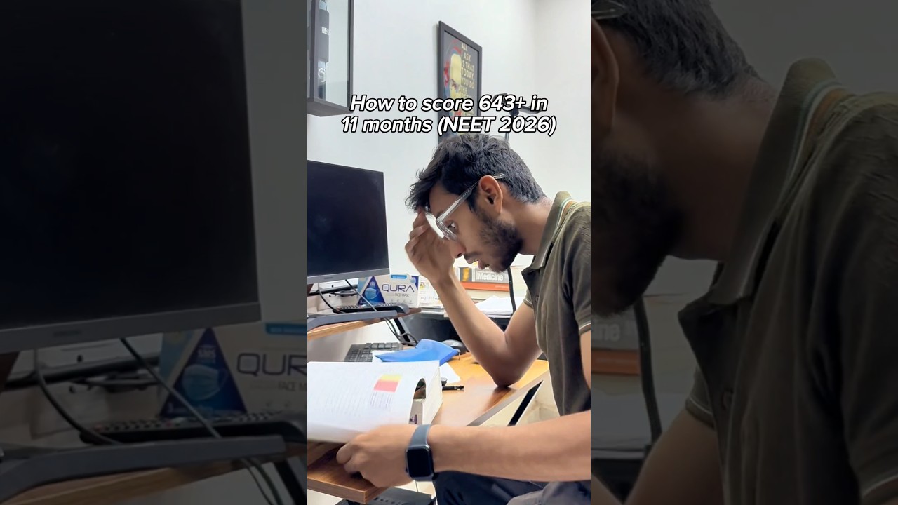 Achieve 643+ in NEET 2026 in Just 11 Months: Proven Strategies & Tips π
