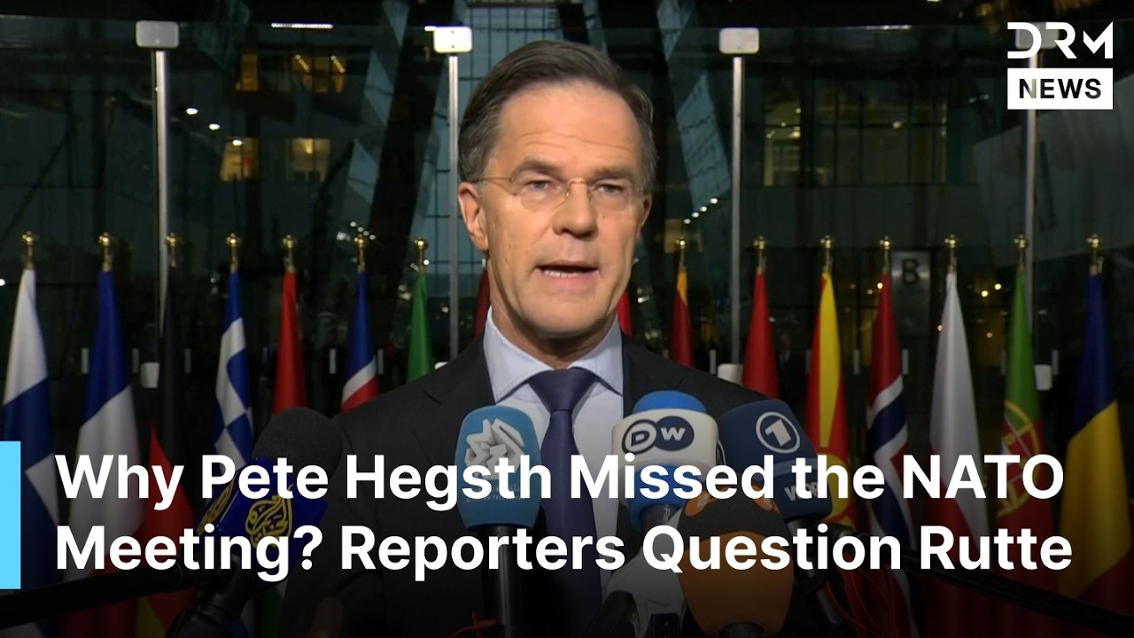 FULL REMARKS: NATO’s Rutte on Pete Hegseth’s Absence, Greenland and Russia & China Threats | AC1B