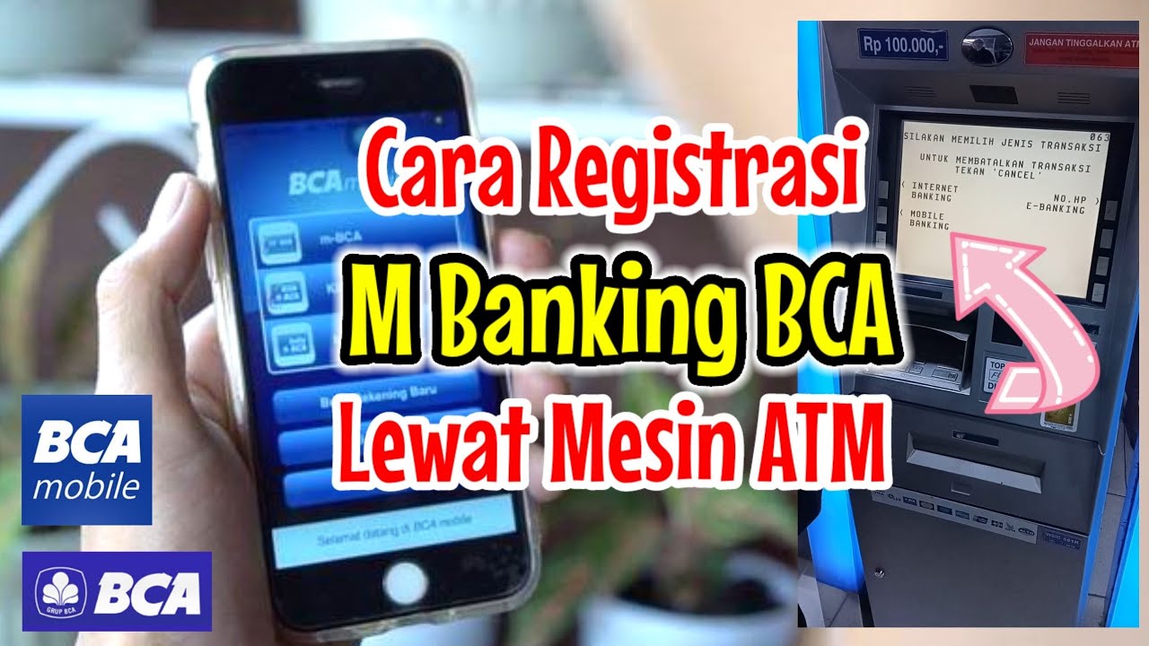 Daftar M Banking BCA di ATM Tanpa ke Bank π±