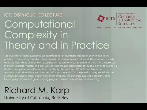 Computational Complexity in Theory and in Practice by Richard M. Karp