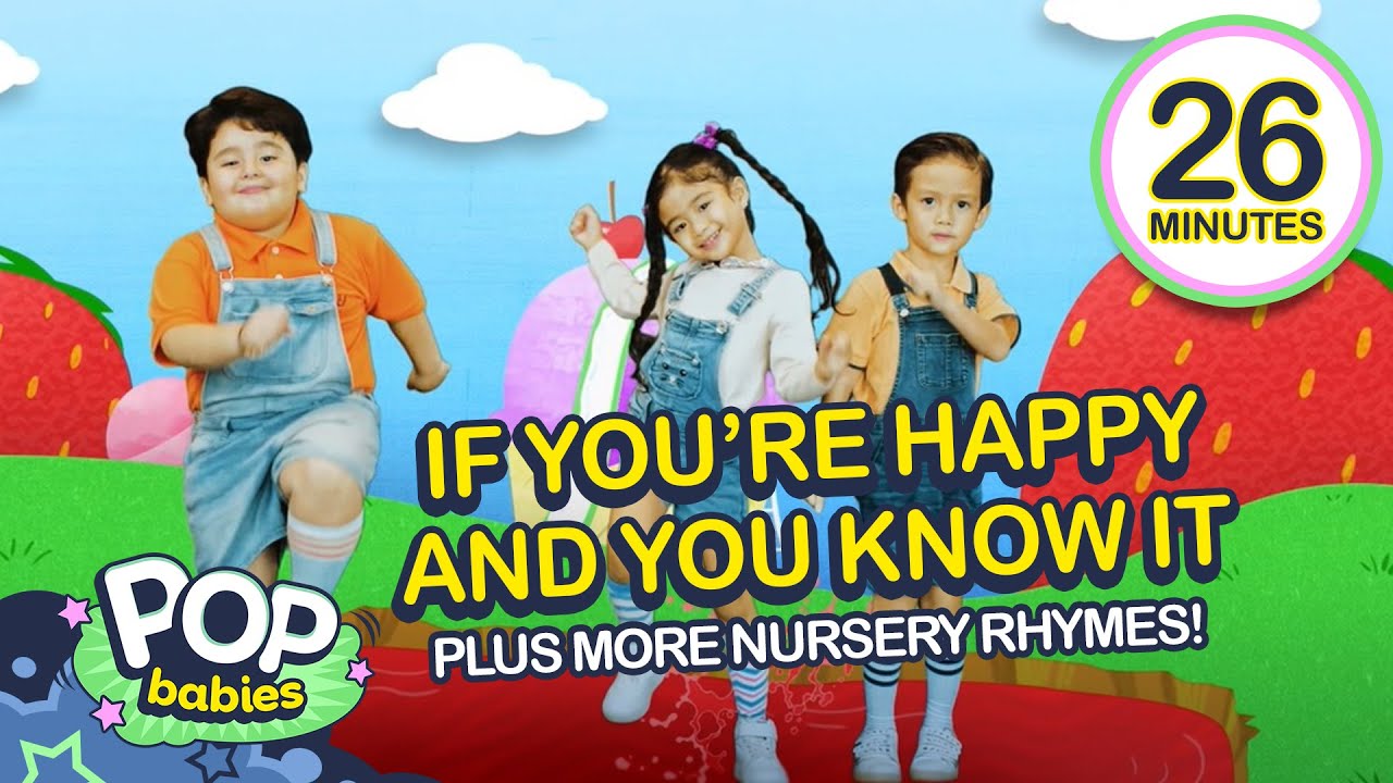 Happy & More Nursery Rhymes | 26-Min Non-Stop Kids Compilation