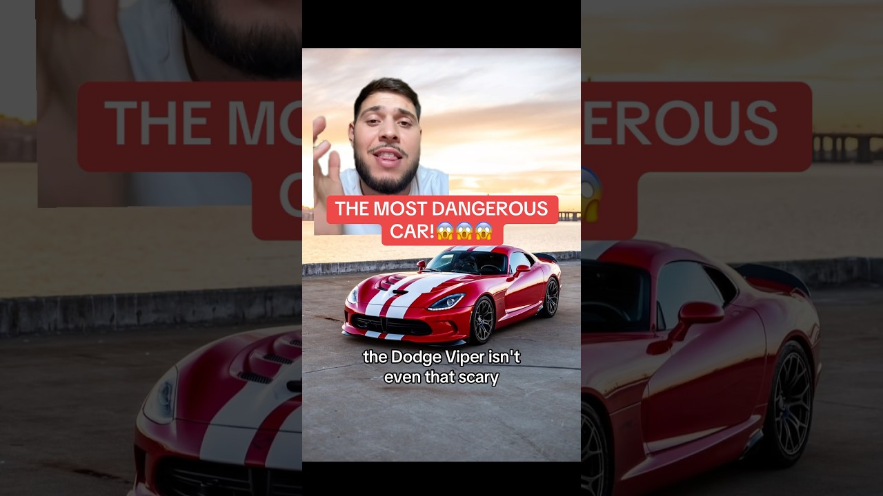 The Most Dangerous Car Ever Made! 🚗 Dodge Viper V10 Revealed