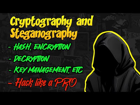 Full Cryptography and Steganography Lecture 3 Ethical Hacker & Network Security Course 