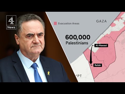 Israel defence minister plans to move Gaza’s Palestinians to Rafah camp