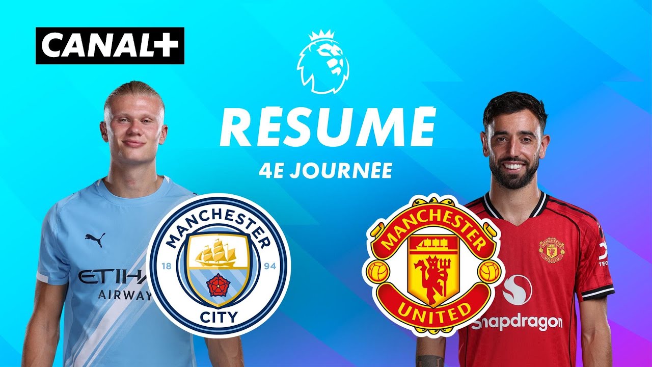 Man City vs Man United : Résumé et buts de la J4 de la Premier League 2025-26 ⚽