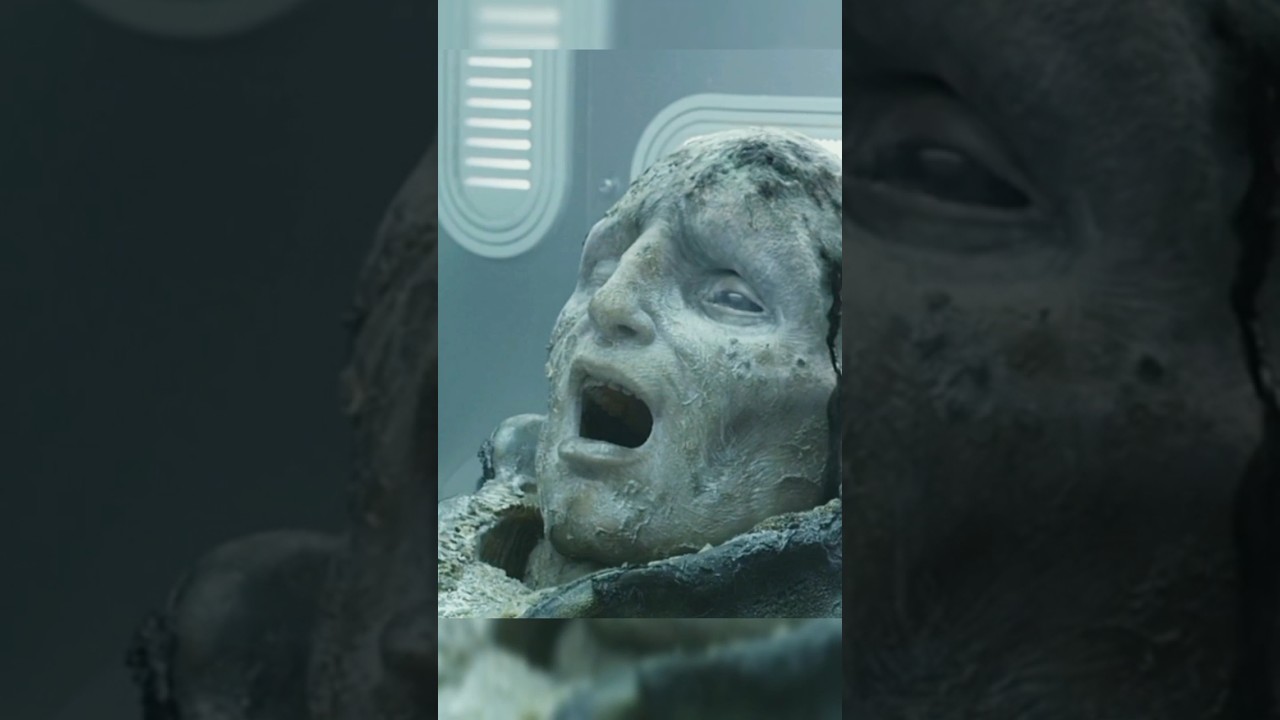 Голова инопланетянина ожила в 'Прометей' (2012) 👽