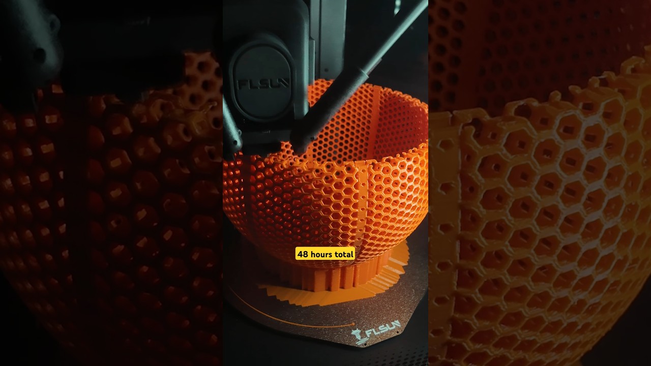 Watch Me 3D Print a Realistic Basketball 🏀