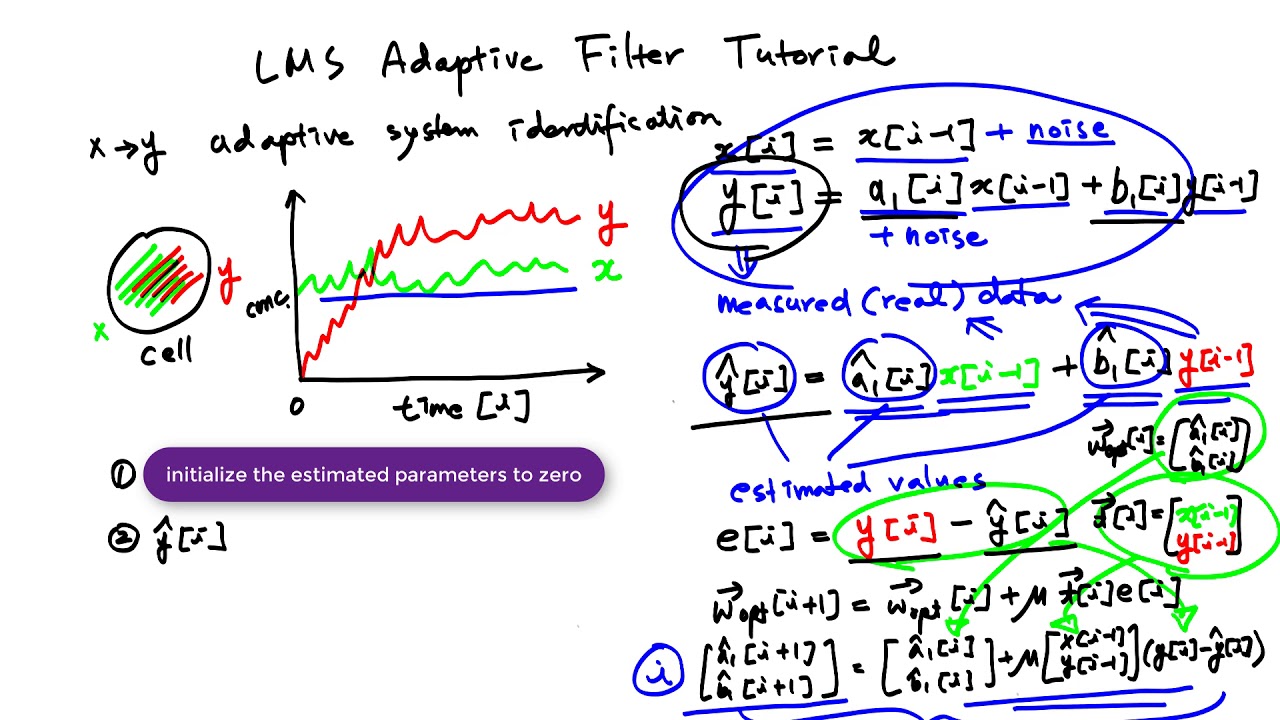 LMS Adaptive Filter Tutorial