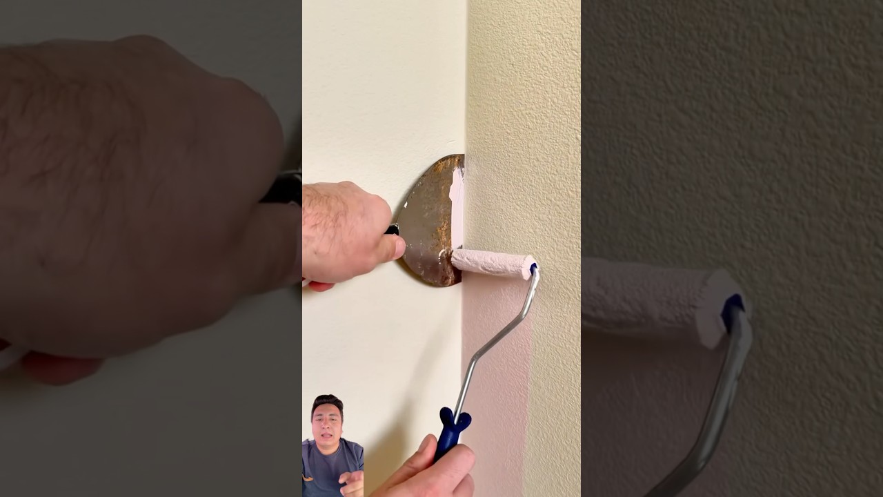 Guía rápida para pintar las orillas de las paredes sin manchas 🖌️
