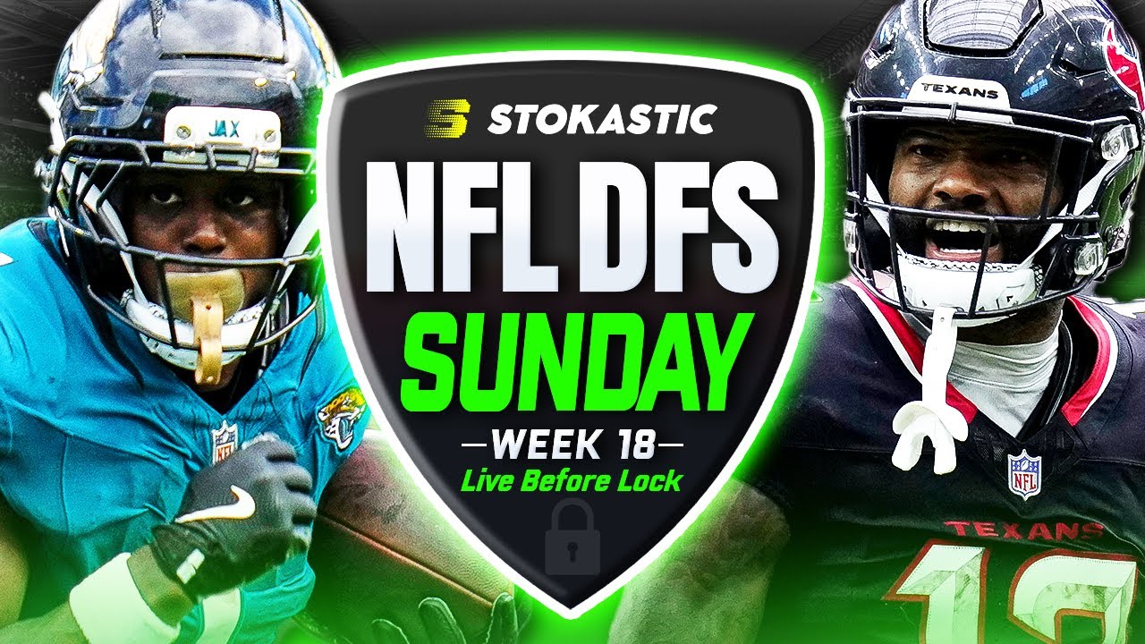 NFL DFS Week 18 Picks & Tools 🏈